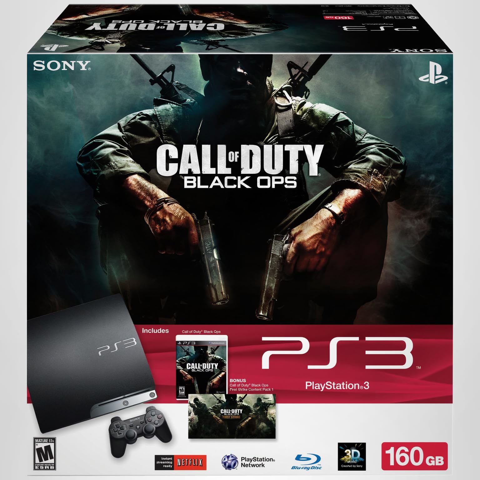 PS3 160GとコールオブデューティBO2セット！値下げ！ Amazon.com: PlayStation 3 160GB Call of Duty: Black Ops Bundle